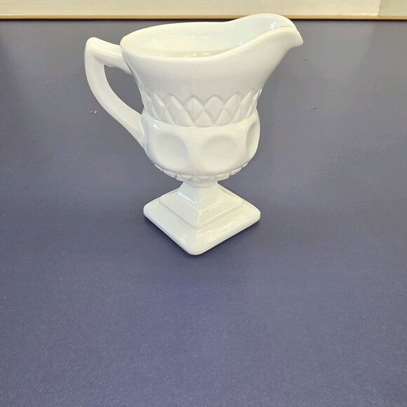 Indiana Milk Glass Vintage Creamer - Picture 2 of 5